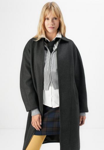 Шерстяное пальто