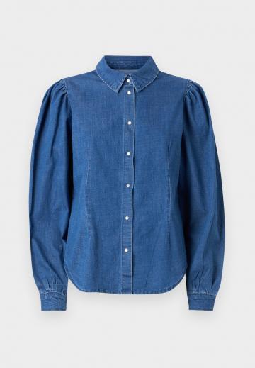 Джинсовая блузка