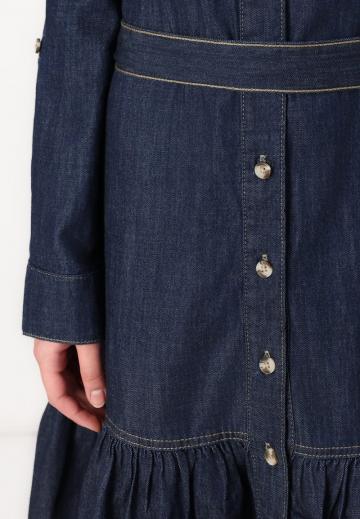 Джинсовое платье