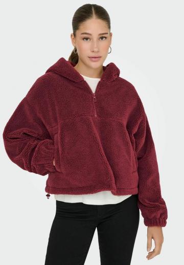 Пуловер с капюшоном