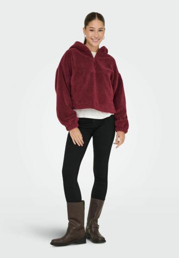 Пуловер с капюшоном