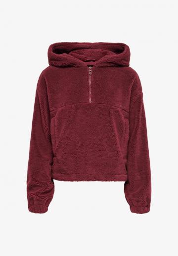 Пуловер с капюшоном