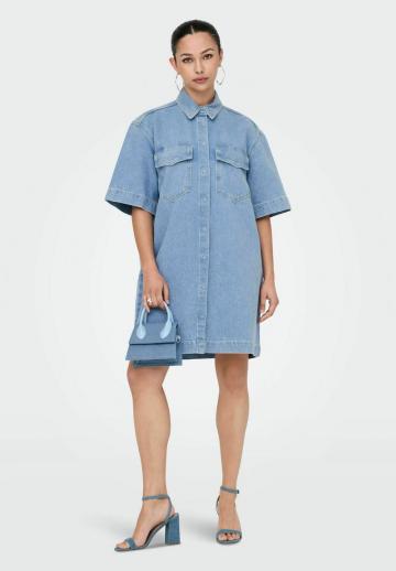 Джинсовое платье