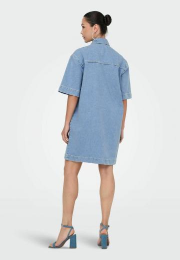 Джинсовое платье