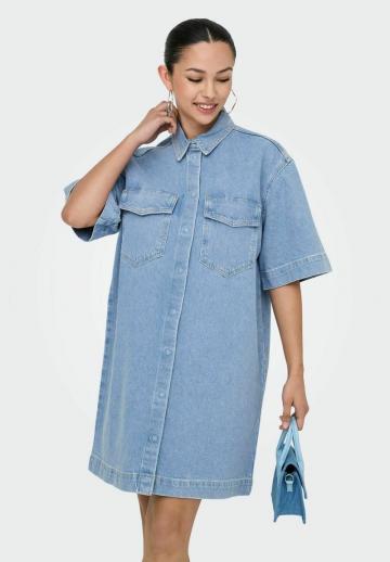 Джинсовое платье