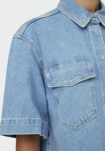 Джинсовое платье