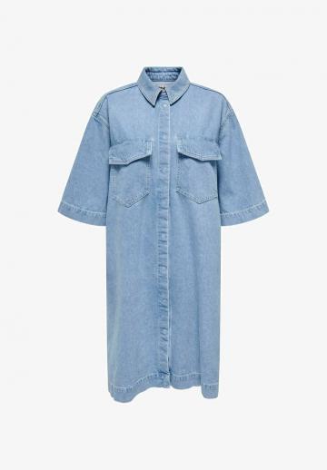 Джинсовое платье