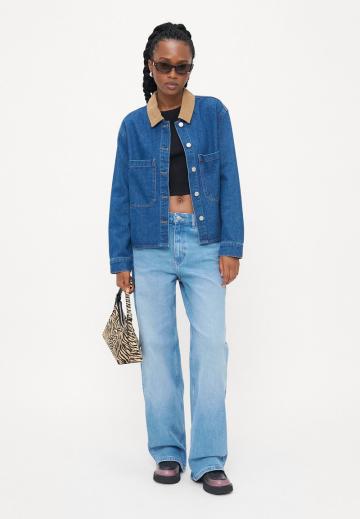 Джинсовая блузка