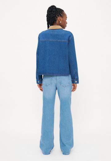 Джинсовая блузка