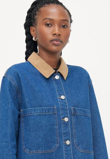 Джинсовая блузка