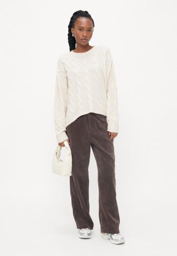 Длинный пуловер