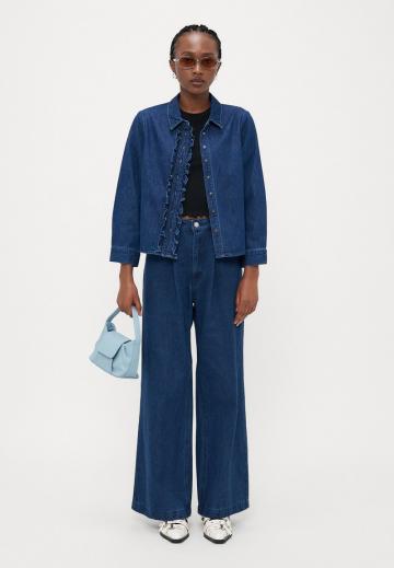 Джинсовая блузка