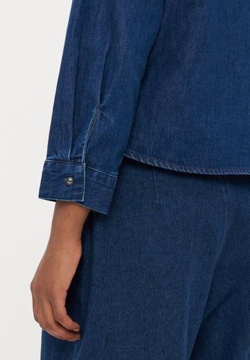 Джинсовая блузка