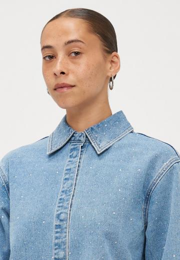 Джинсовая блузка