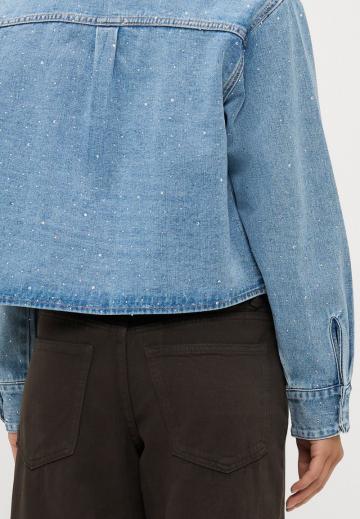 Джинсовая блузка