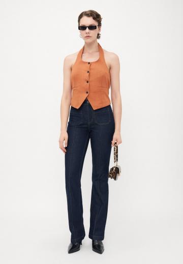 Клешеные джинсы