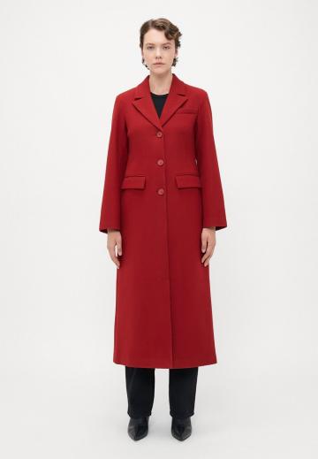 Шерстяное пальто