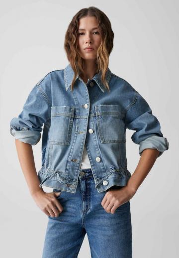 Джинсовая жилетка