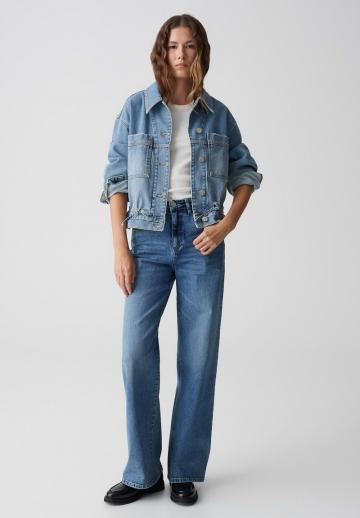 Джинсовая жилетка