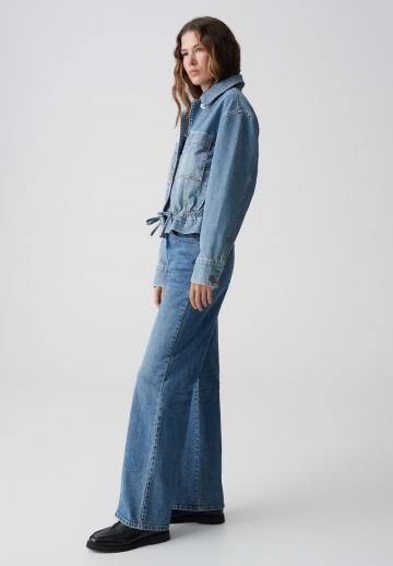 Джинсовая жилетка