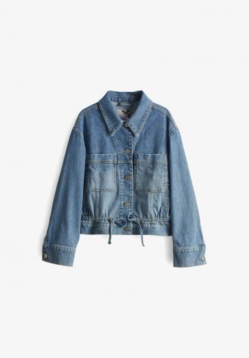 Джинсовая жилетка