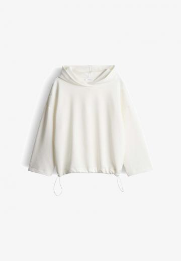 Пуловер с капюшоном