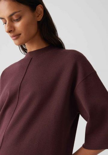 Вязаное платье