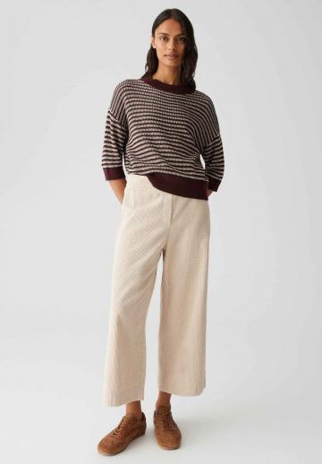 Пуловер с рукавом три четверти