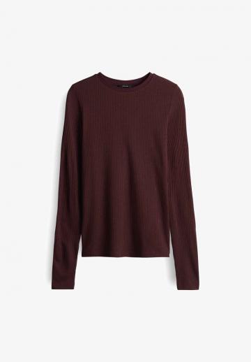 Пуловер с рукавом три четверти