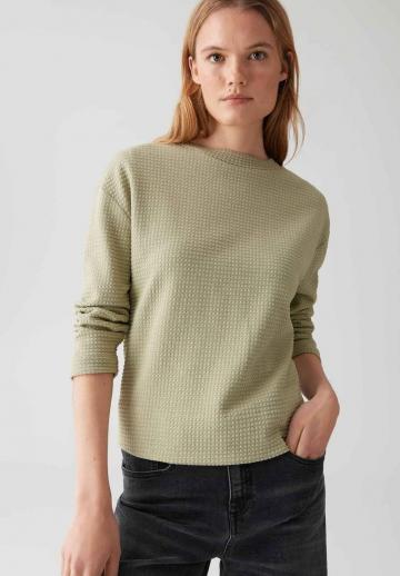 Пуловер с рукавом три четверти