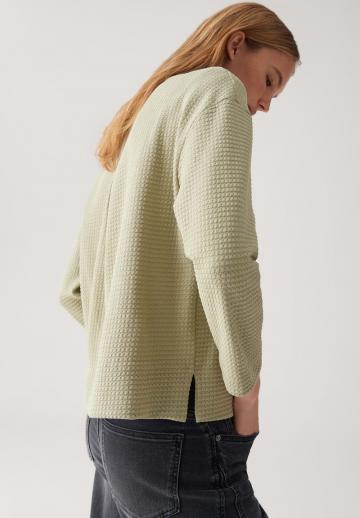 Пуловер с рукавом три четверти