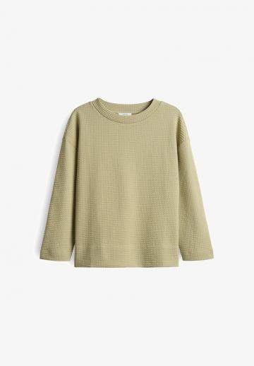 Пуловер с рукавом три четверти