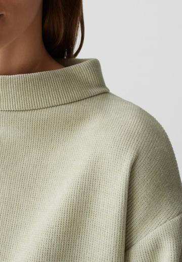 Пуловер с рукавом три четверти