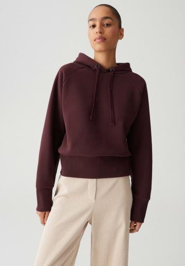 Пуловер с капюшоном