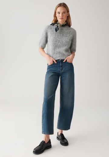 Пуловер с коротким рукавом