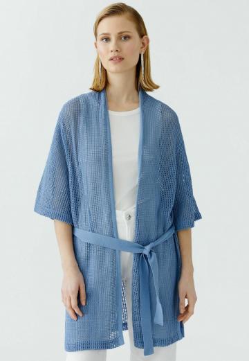 Длинный жилет