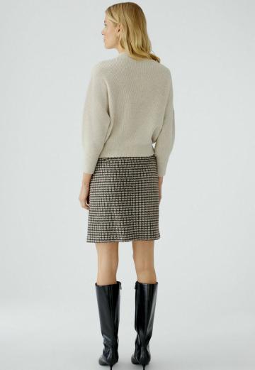 Пуловер с рукавом три четверти