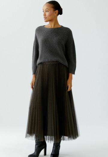 Пуловер с рукавом три четверти