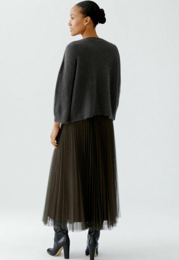 Пуловер с рукавом три четверти