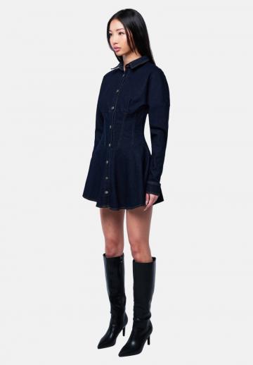 Джинсовое платье