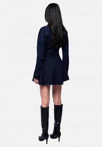 Джинсовое платье