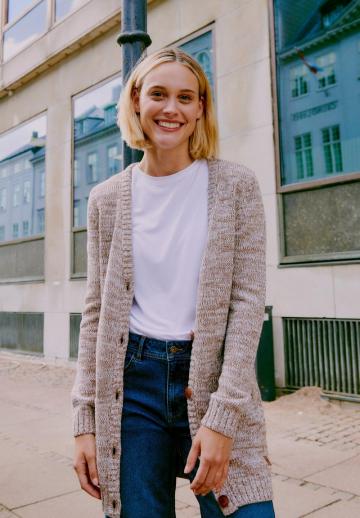 Длинный кардиган