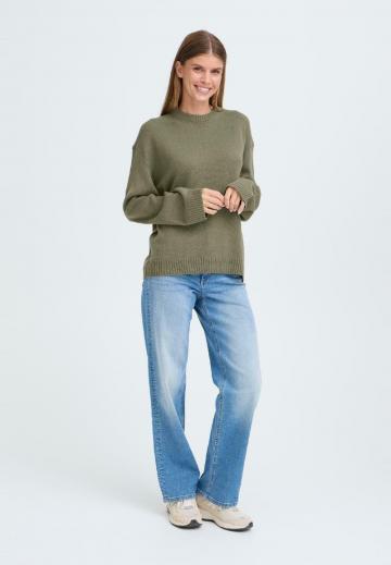 Длинный пуловер