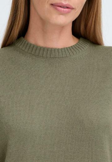 Длинный пуловер