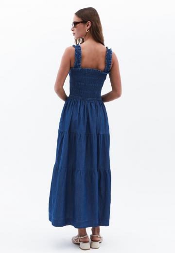 Джинсовое платье