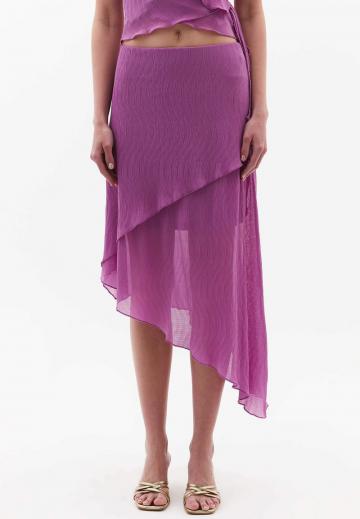 Юбка с воланами