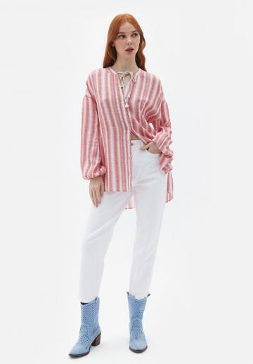 Длинная блузка