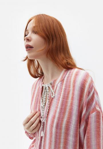 Длинная блузка