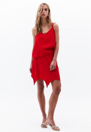 Топ на бретельках