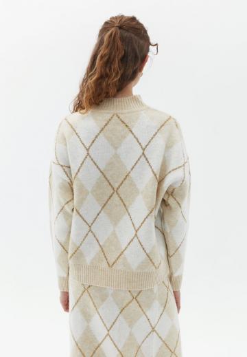 Длинный пуловер
